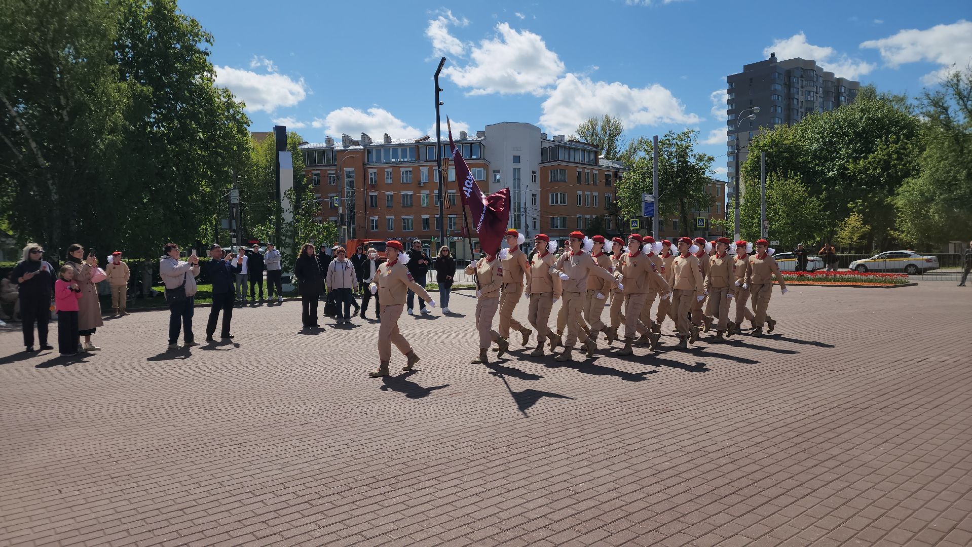 подольск, юнармейцы, День Победы ,