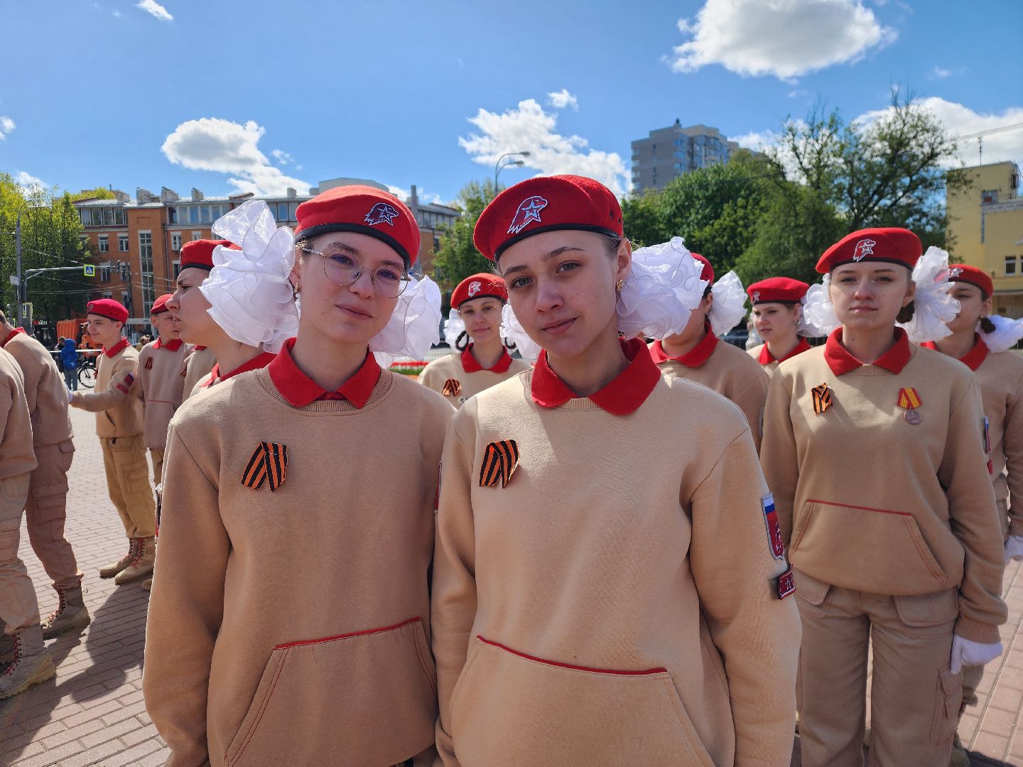 подольск, юнармейцы, День Победы ,