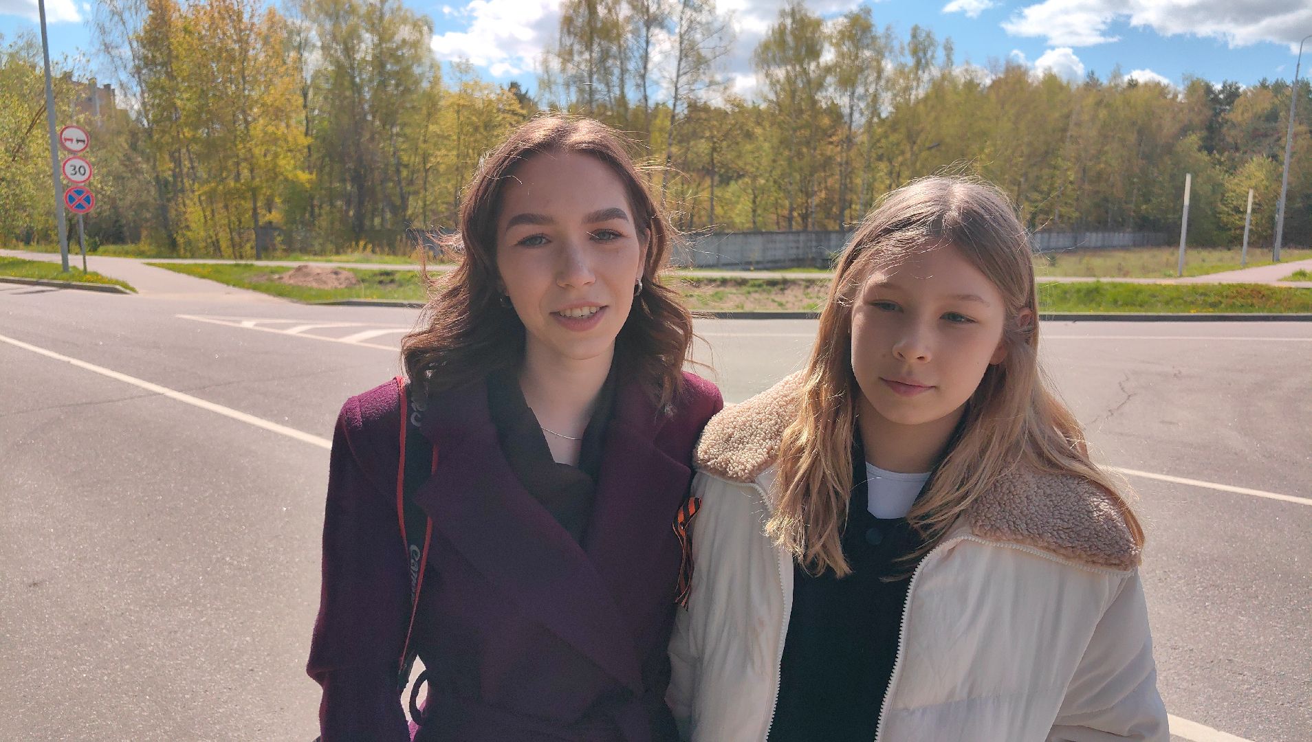 георгиевская лента, акция, аллея, 9 мая,