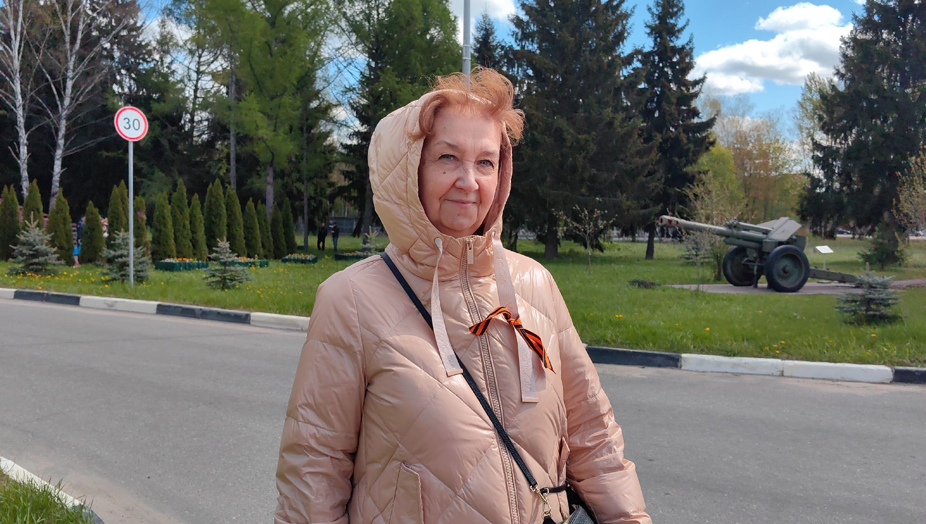 георгиевская лента, акция, аллея, 9 мая,