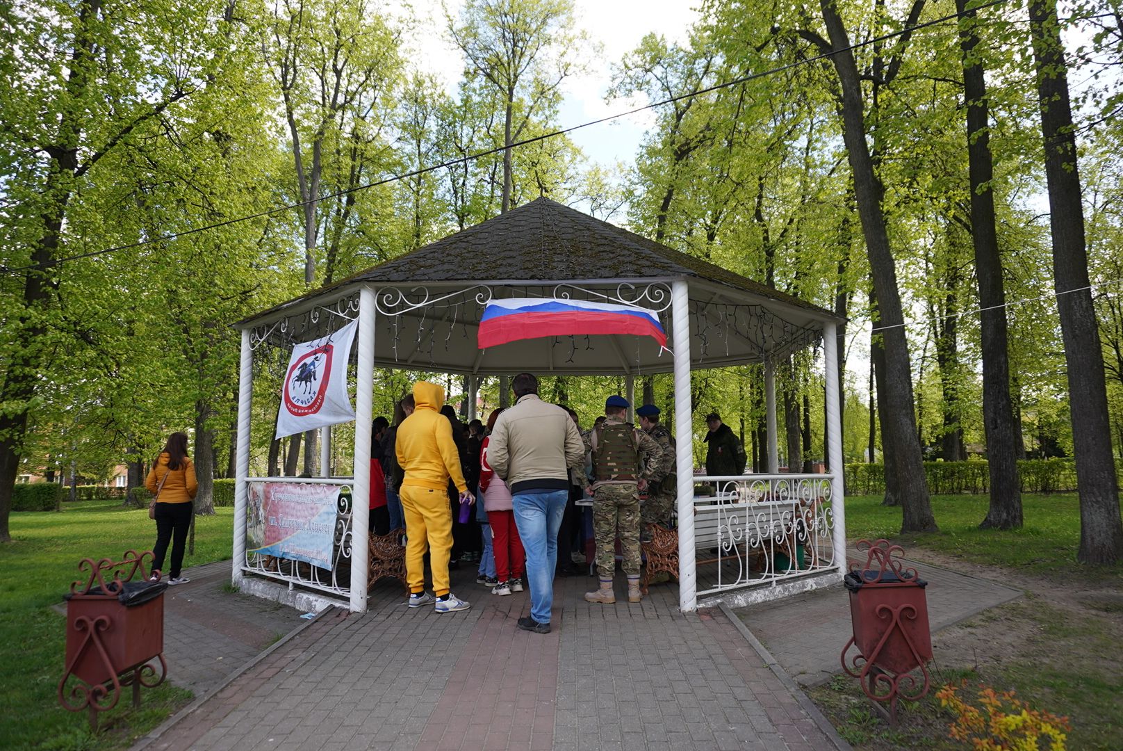 Павловский Посад , день победы, Парк,