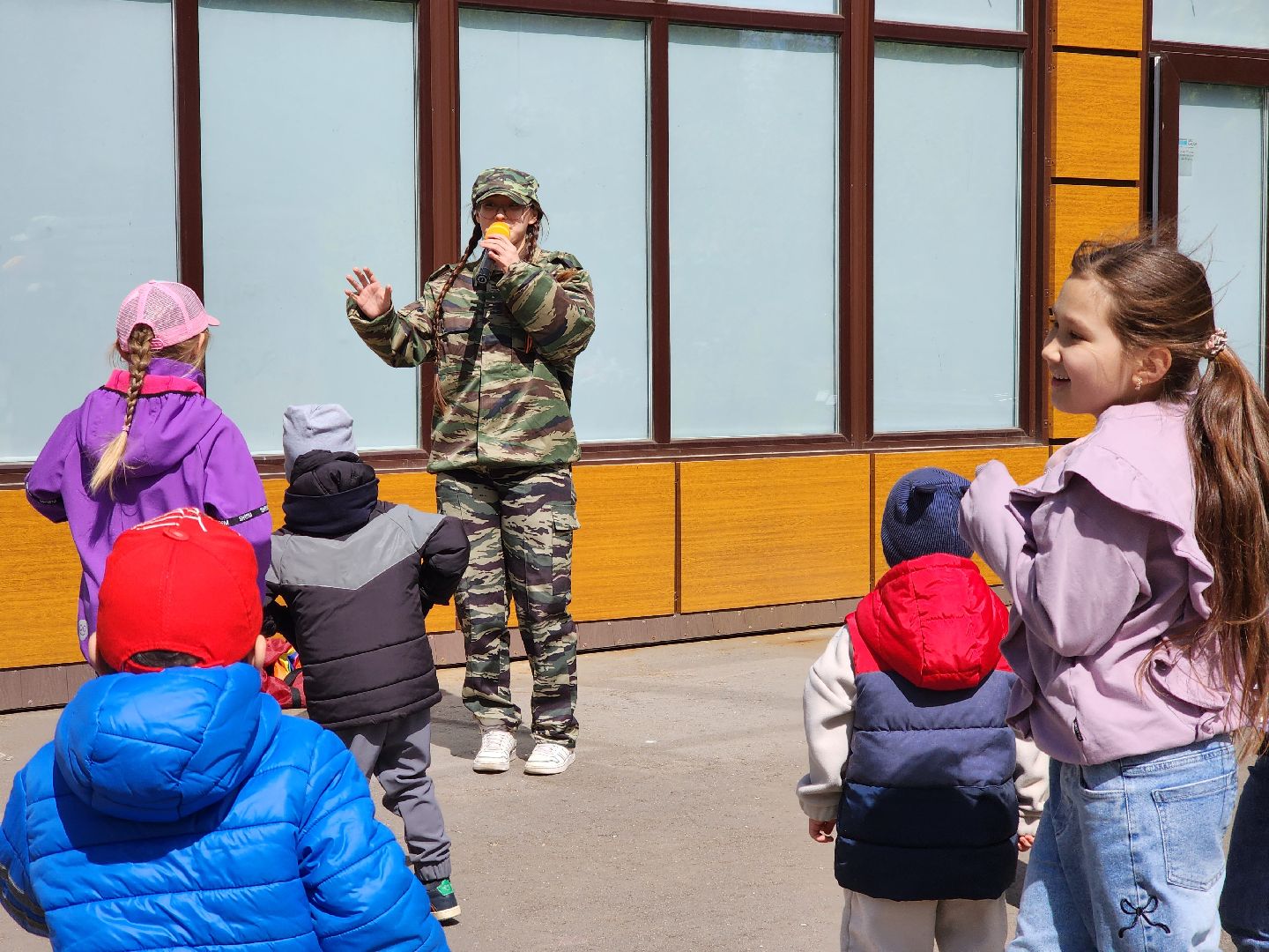 Ногинск , Жители , Общество , день победы, Парк,  полевая кухня,