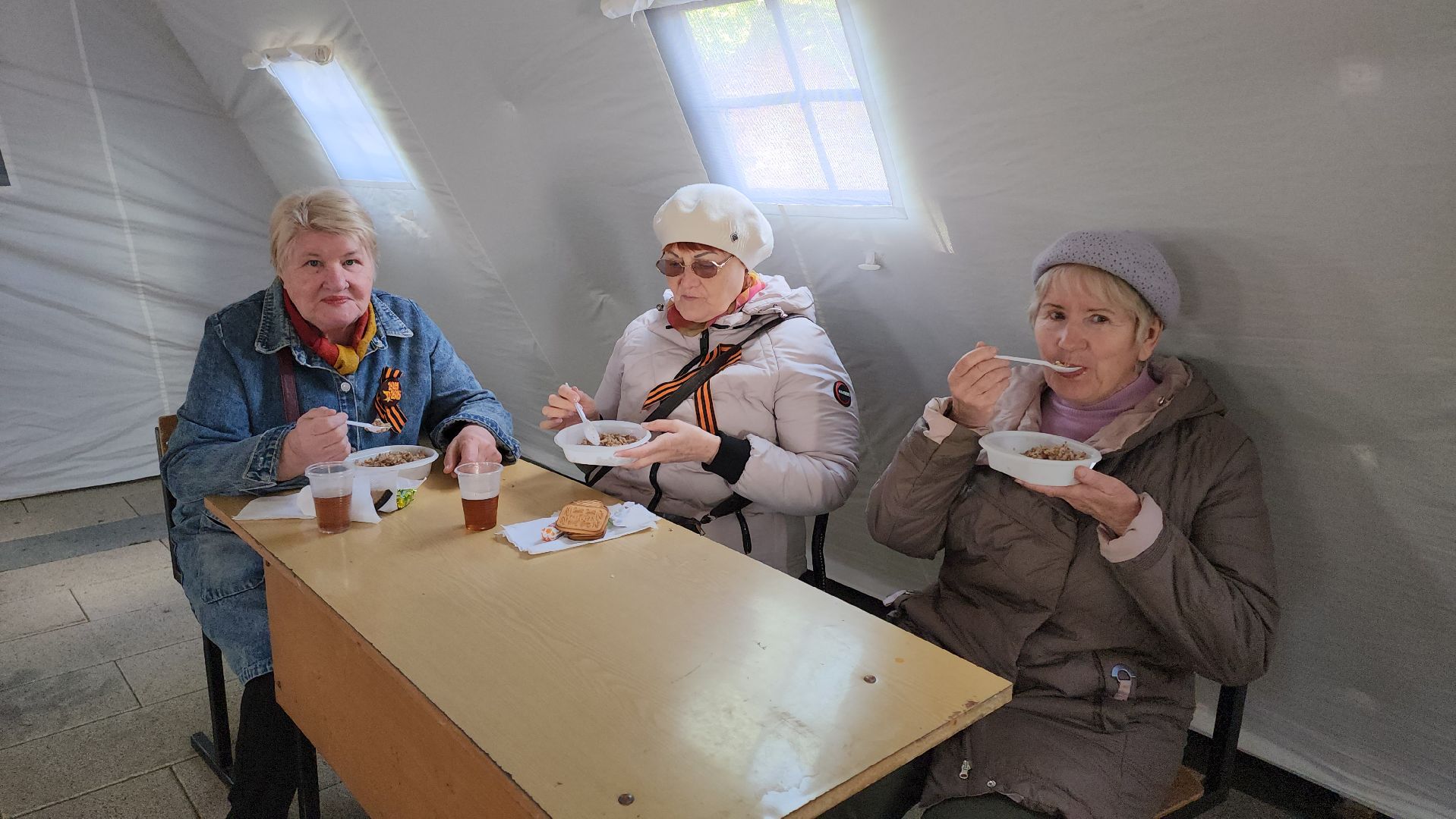 кашира, день победы, 9 мая, солдатская каша, раздача еды, праздник,