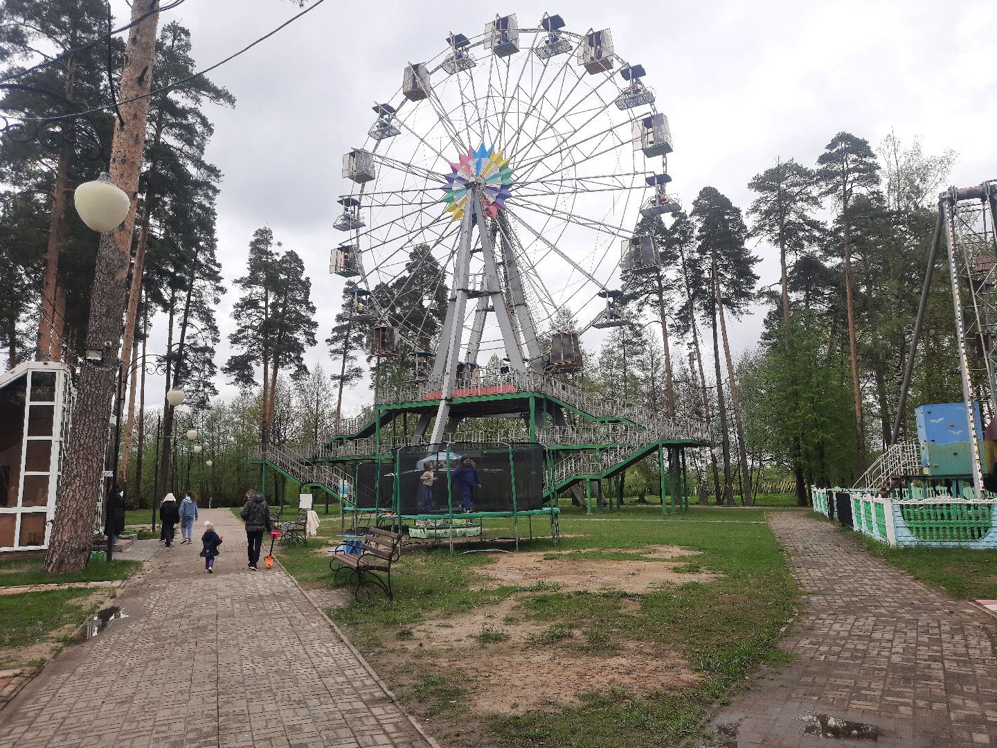 Шатура, парк, им. Гагарина, аттракционы