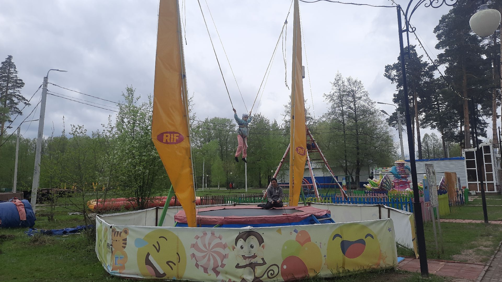 Шатура, парк, им. Гагарина, аттракционы