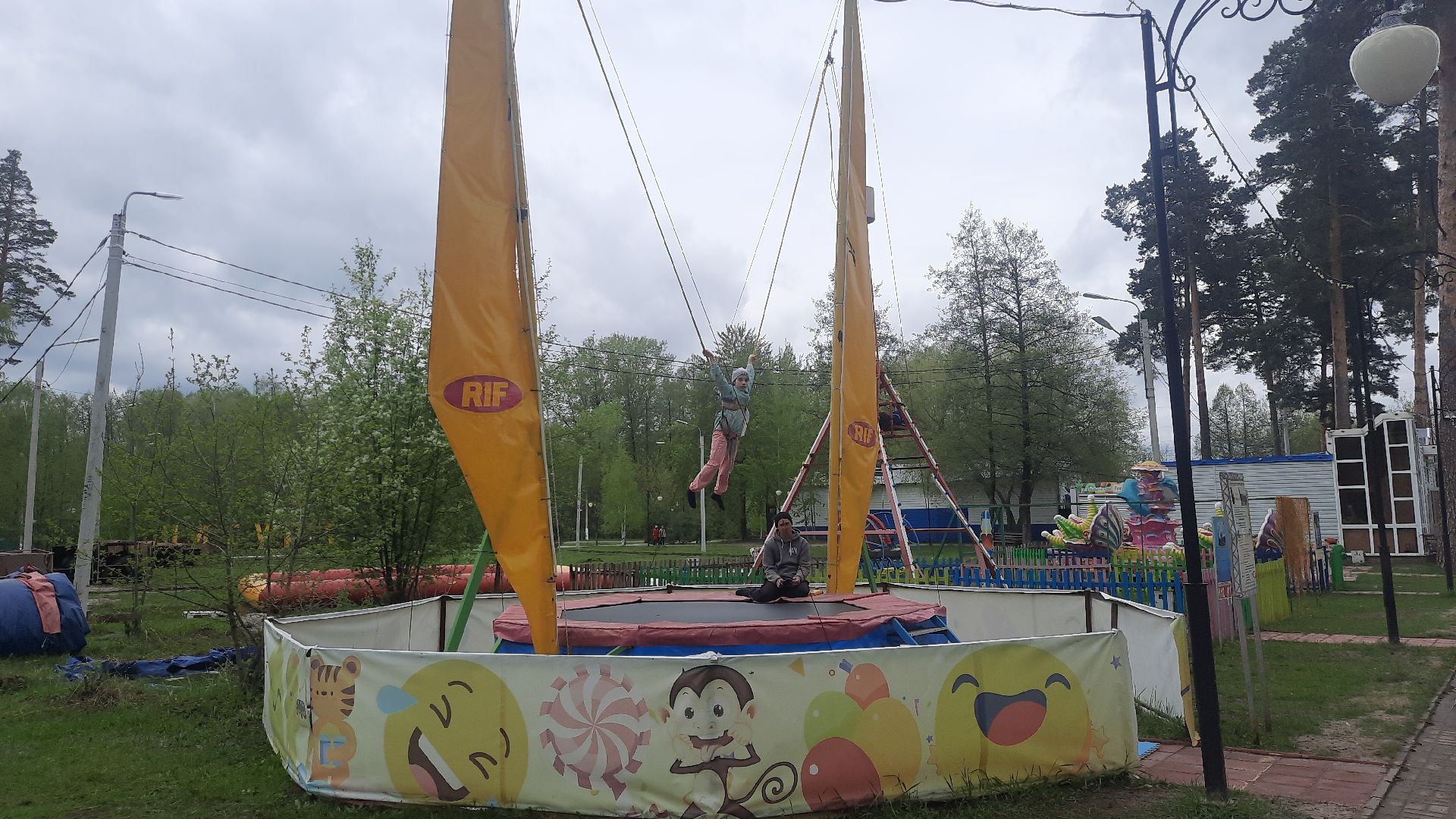 Шатура, парк, им. Гагарина, аттракционы