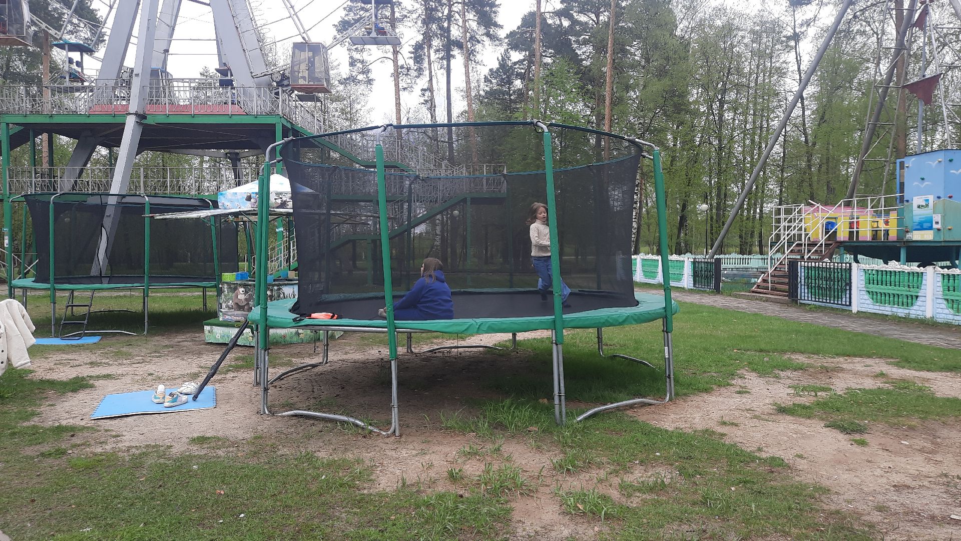 Шатура, парк, им. Гагарина, аттракционы