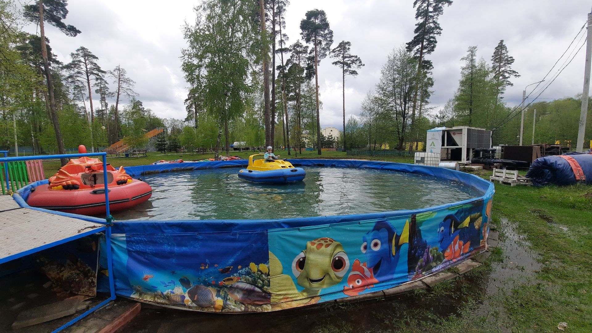 Шатура, парк, им. Гагарина, аттракционы