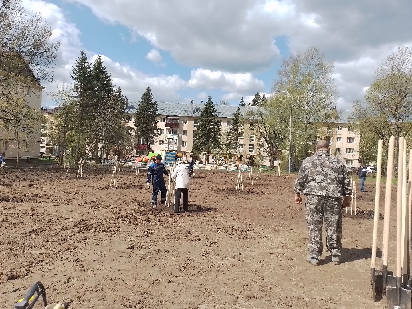благоустройство, городской округ восход, вов, сад памяти,