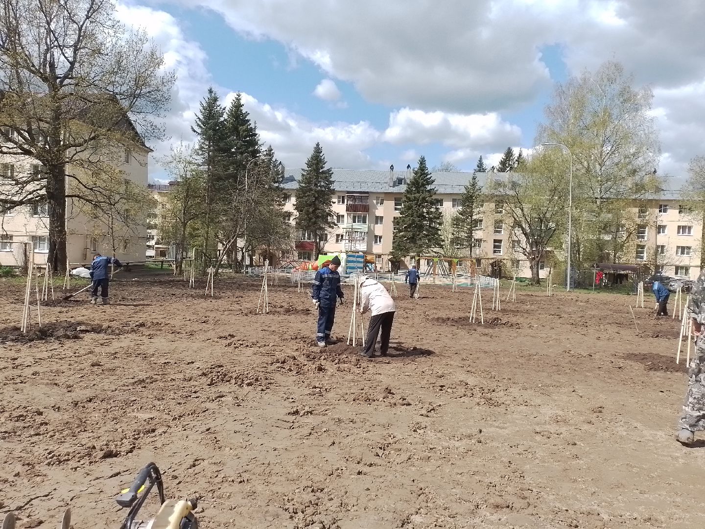 благоустройство, городской округ восход, вов, сад памяти,