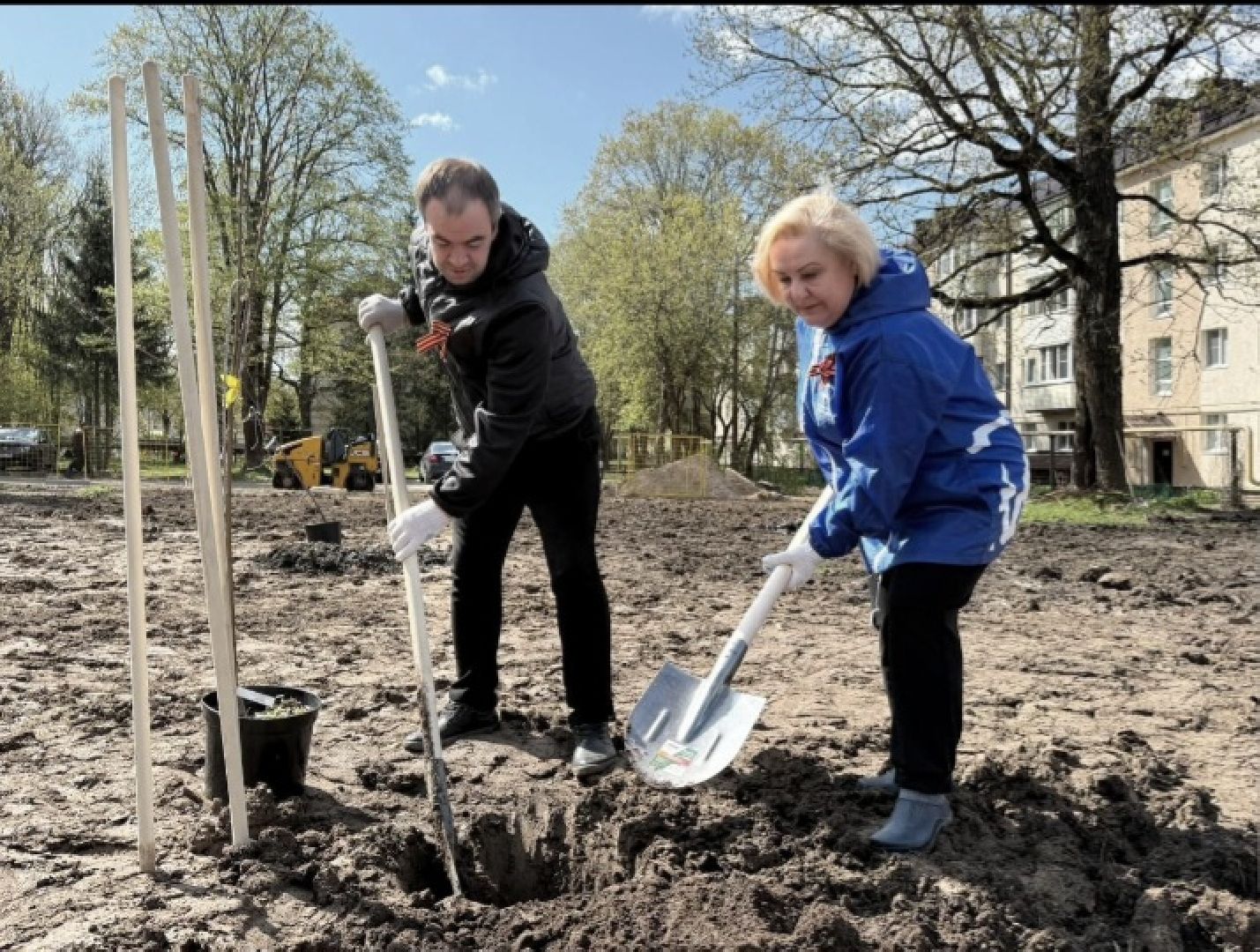 благоустройство, городской округ восход, вов, сад памяти,