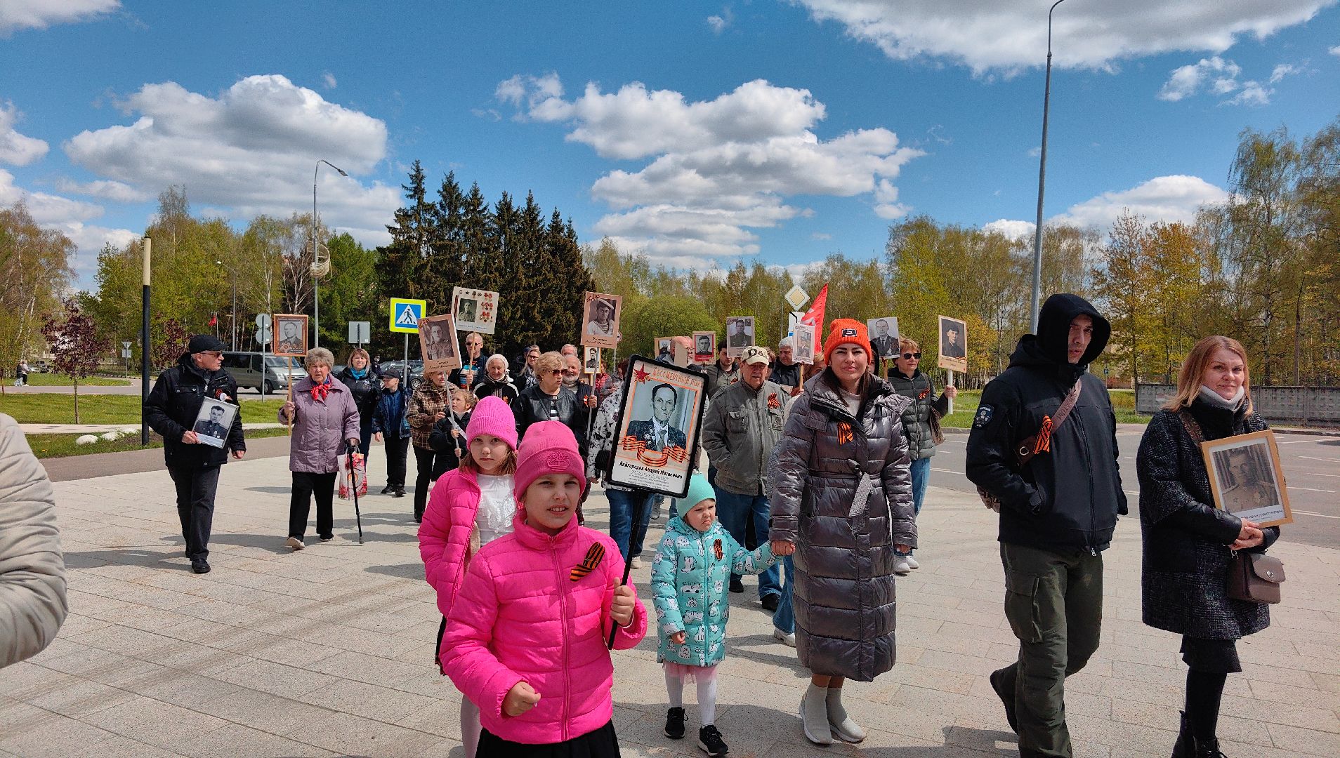 бессмертный полк, портреты, аллея, прадеды, вов, 9 мая,