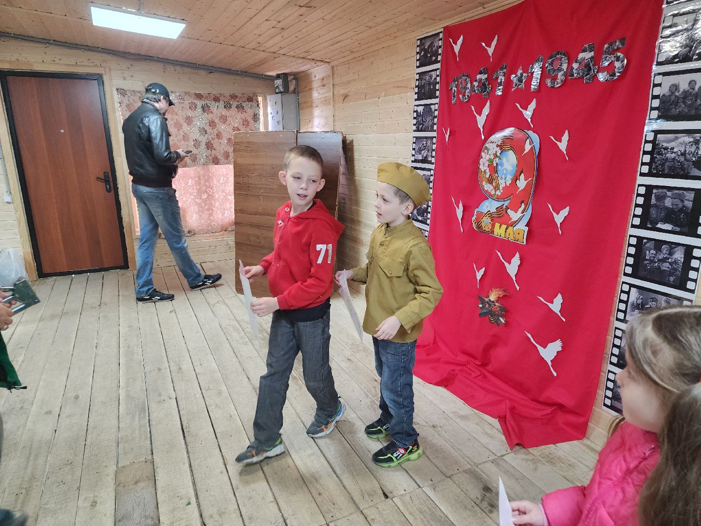 долгопрудный, центральный парк, мастер-классы, дети, день победы, георгиевская лента,