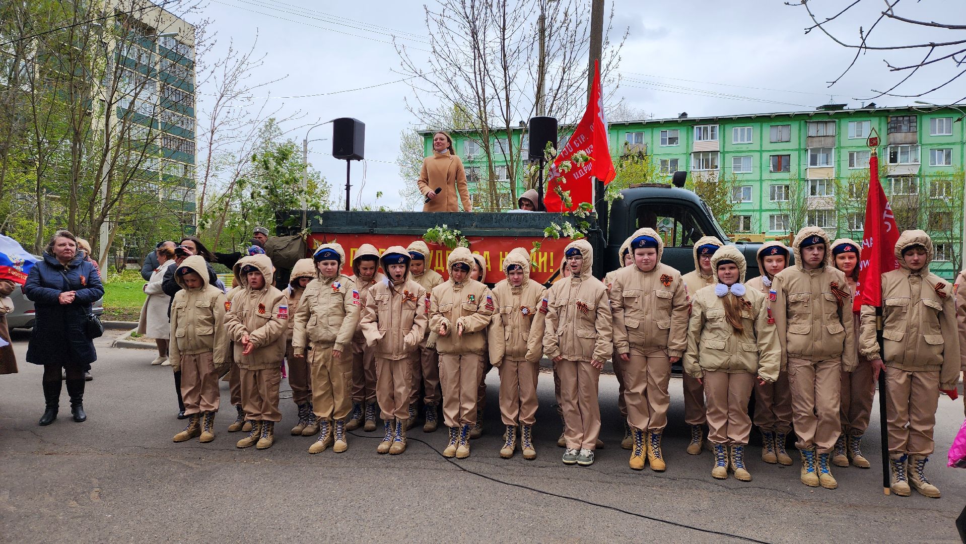 солнечногорск , тимоново, день победы, фронтовая бригада,