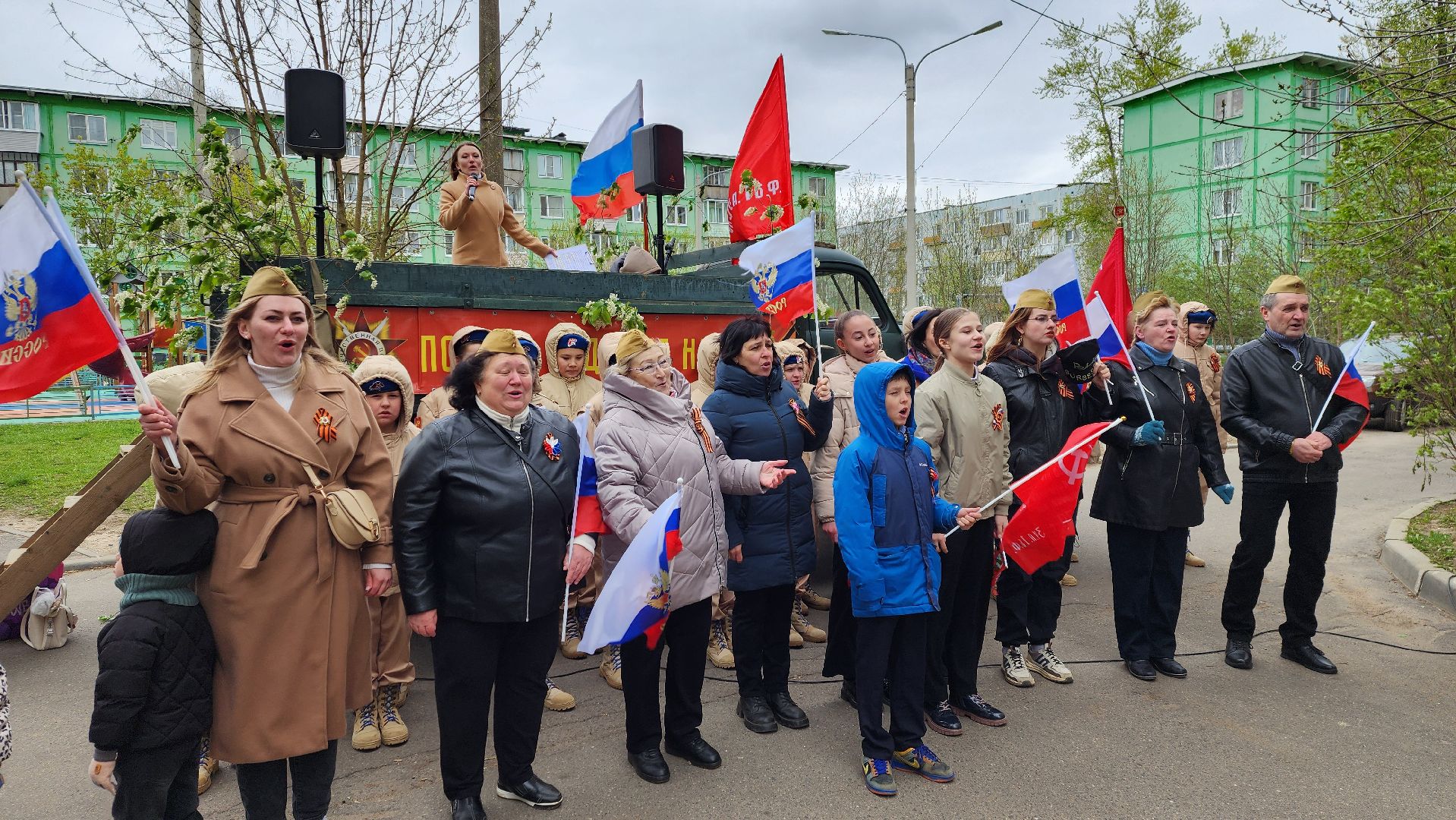 солнечногорск , тимоново, день победы, фронтовая бригада,