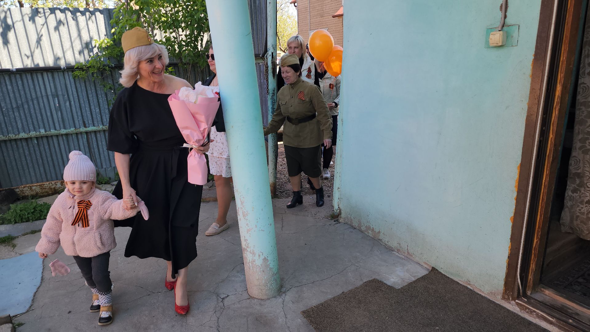 серпухов, ветеран вов николай козлов, юбилей победы, волонтеры серпухова,