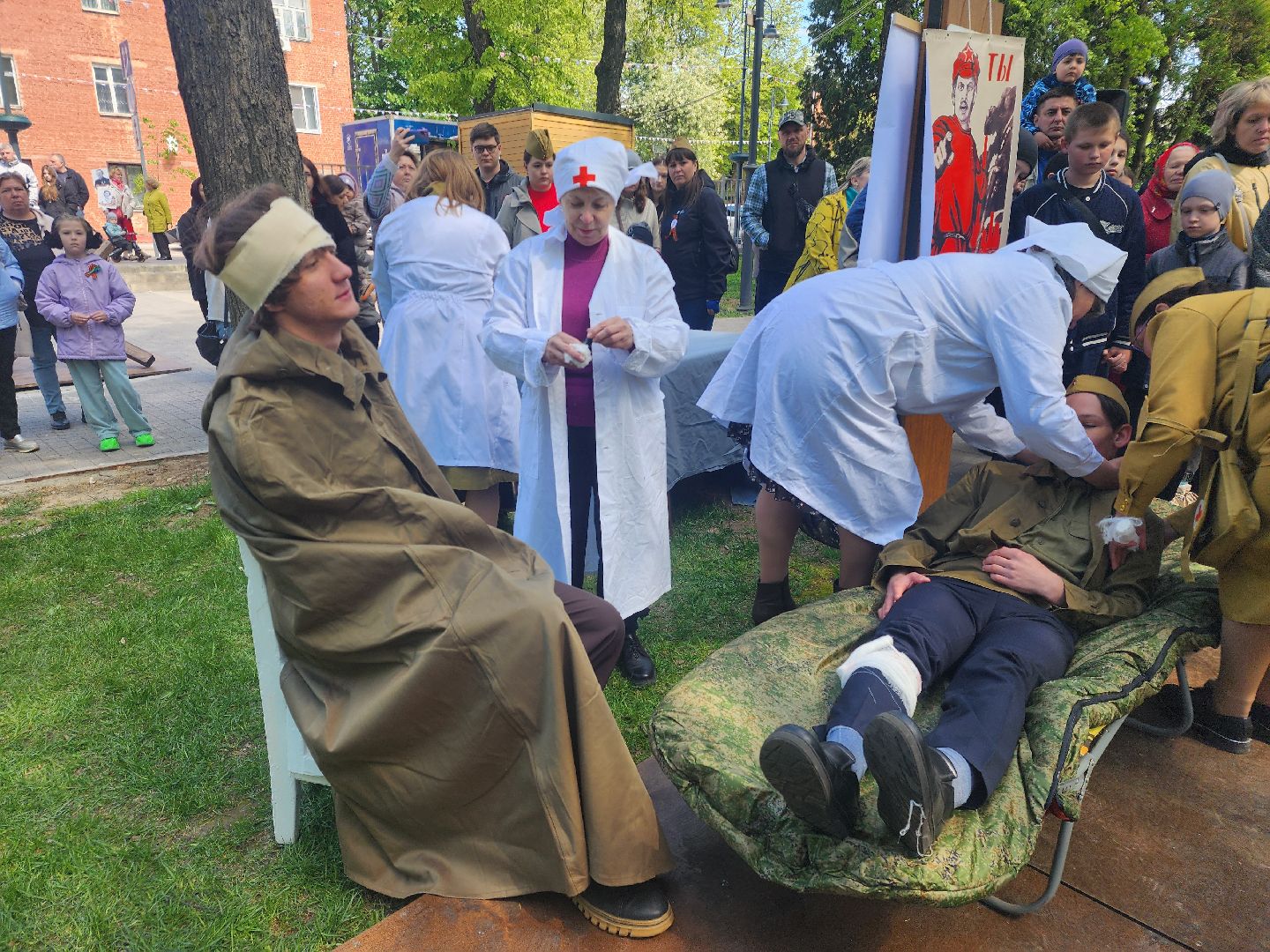 Зарайск, 9 мая, Парки Подмосковья, ДеньПобеды, Иммерсивный спектакль,