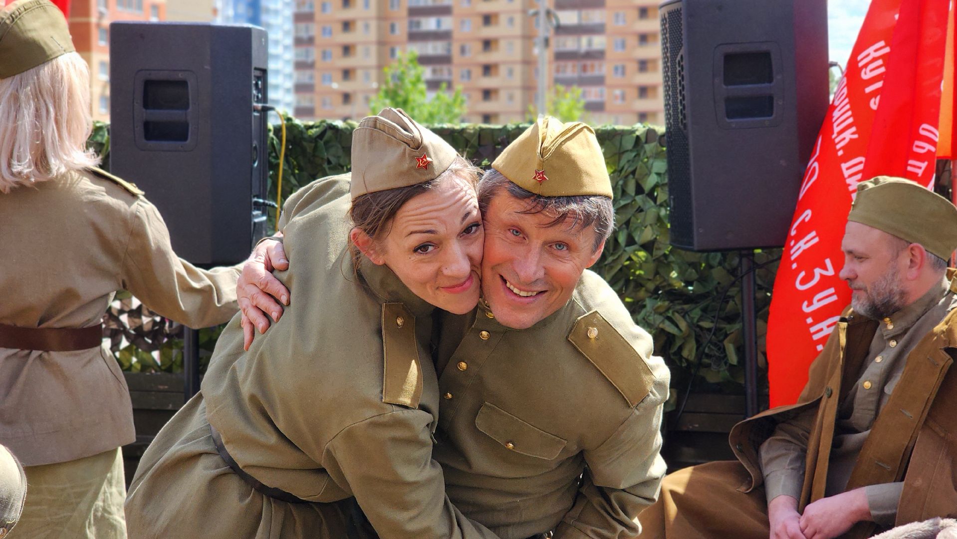 День Победы, праздник, 80 лет победе, лосино-петровский, фронтовая бригада,