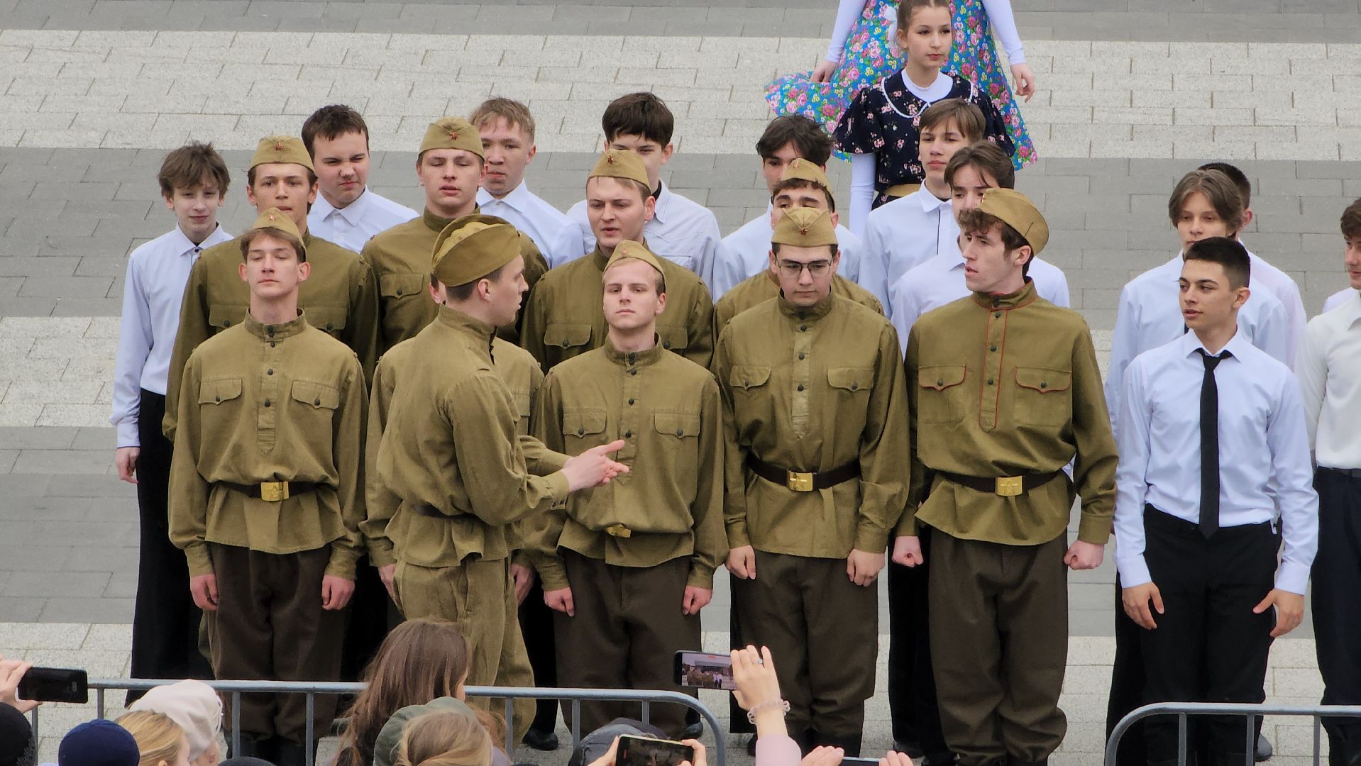 Театрализованный спектакль , 80-летие Победы , Лобня,день победы 2025,