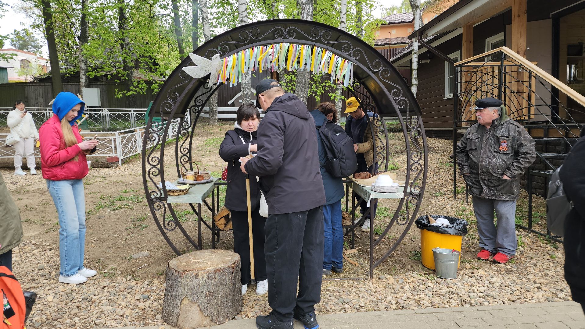 пушкино, экопарк, солдатская каша, день победы, полевая кухня, жители,вертикалки,