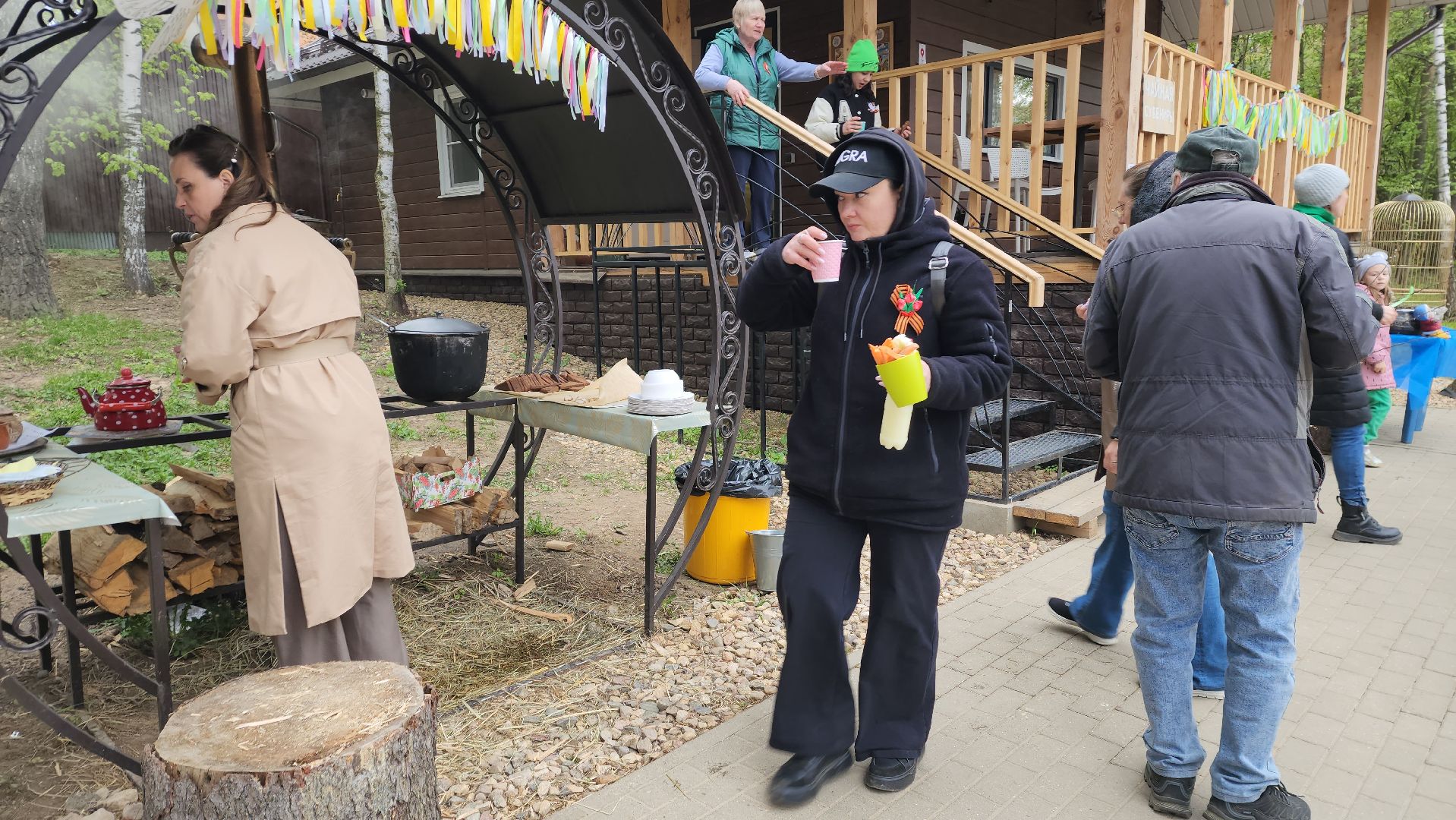 пушкино, экопарк, солдатская каша, день победы, полевая кухня, жители,вертикалки,