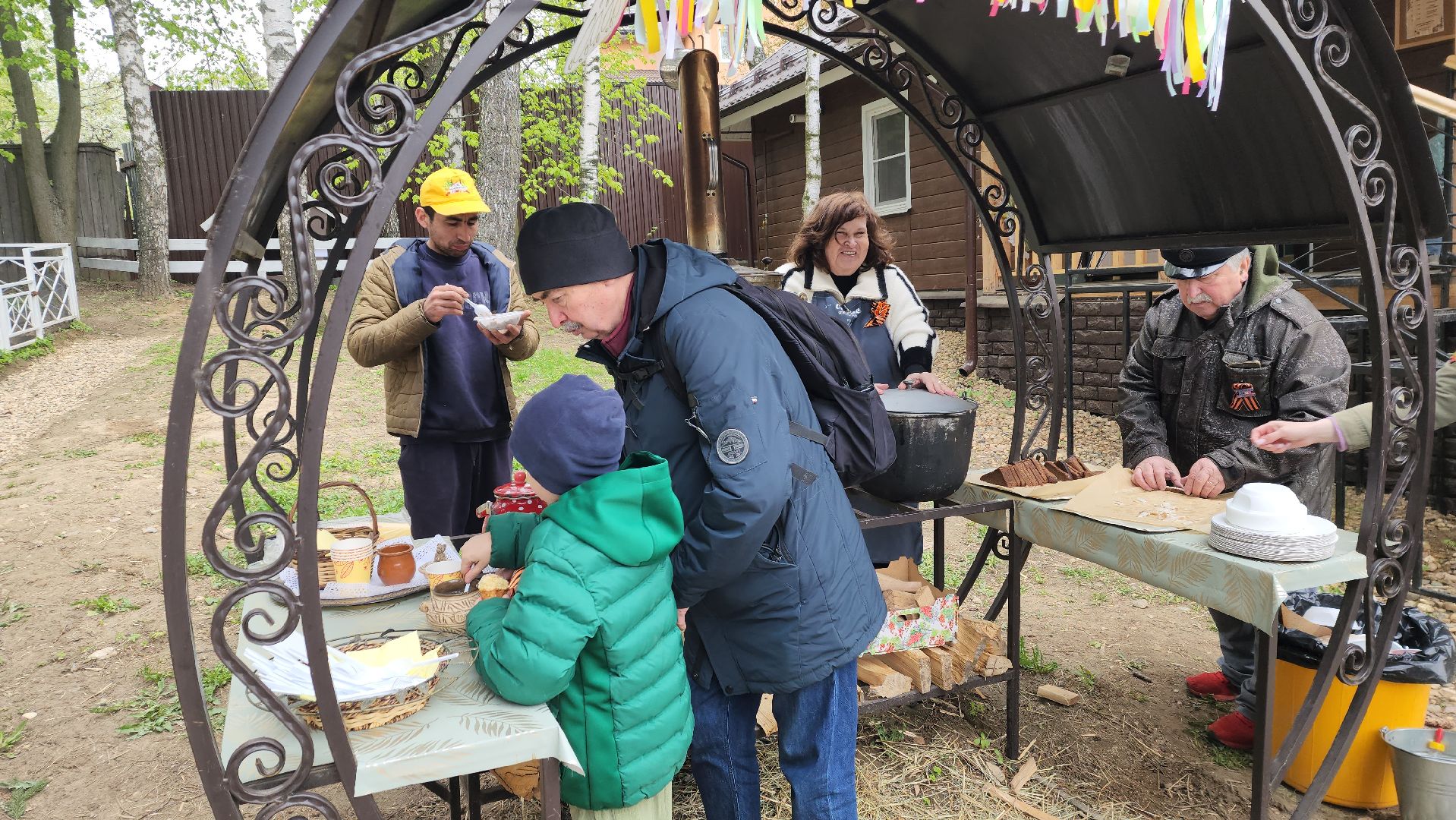 пушкино, экопарк, солдатская каша, день победы, полевая кухня, жители,вертикалки,