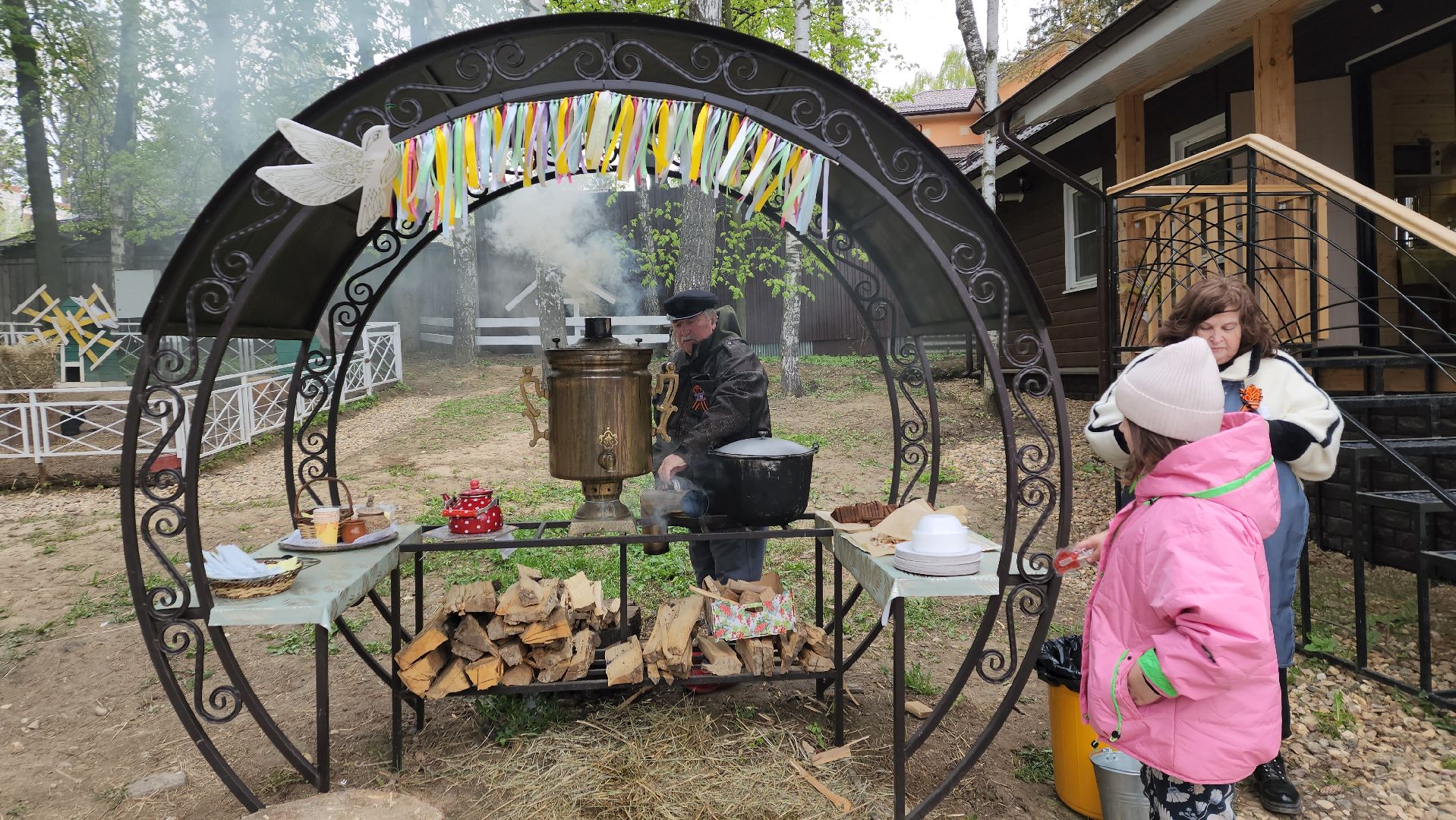 пушкино, экопарк, солдатская каша, день победы, полевая кухня, жители,вертикалки,
