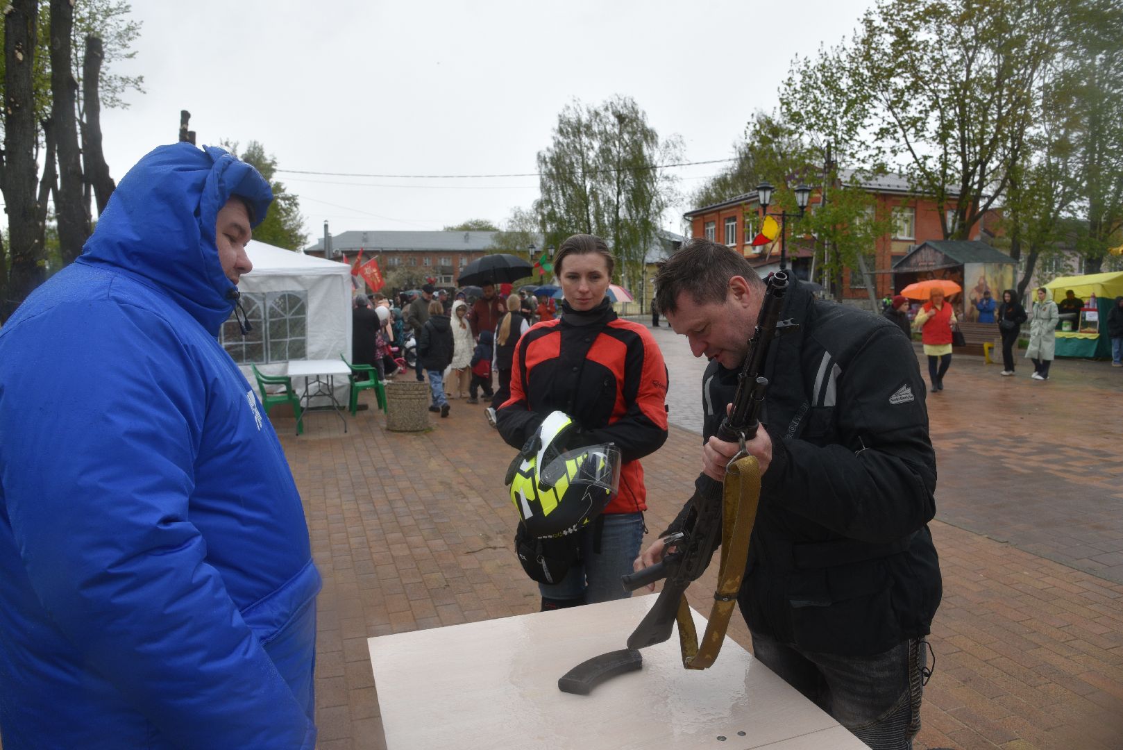 лотошино, день победы, мастер-класс, сборка автомата,