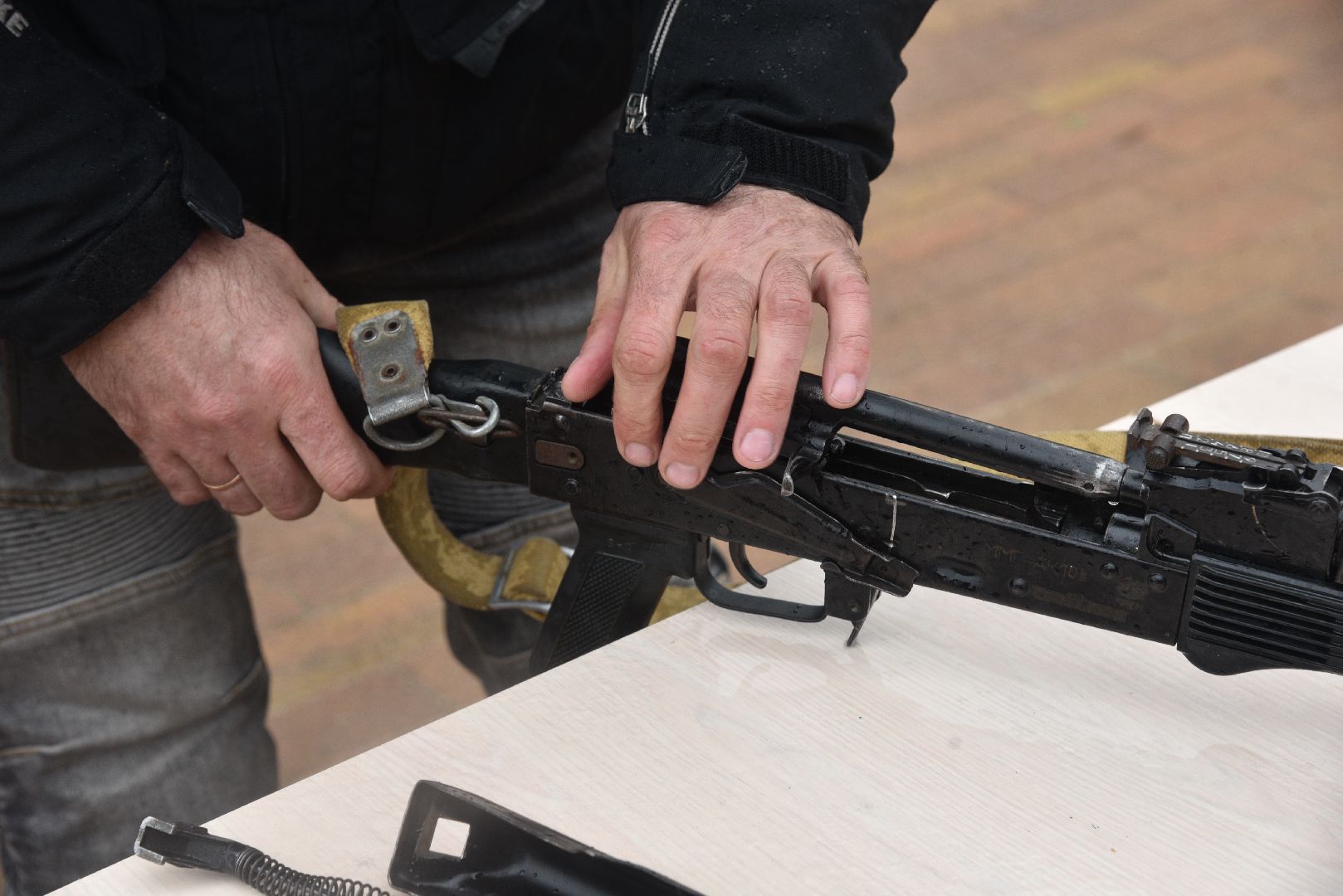 лотошино, день победы, мастер-класс, сборка автомата,