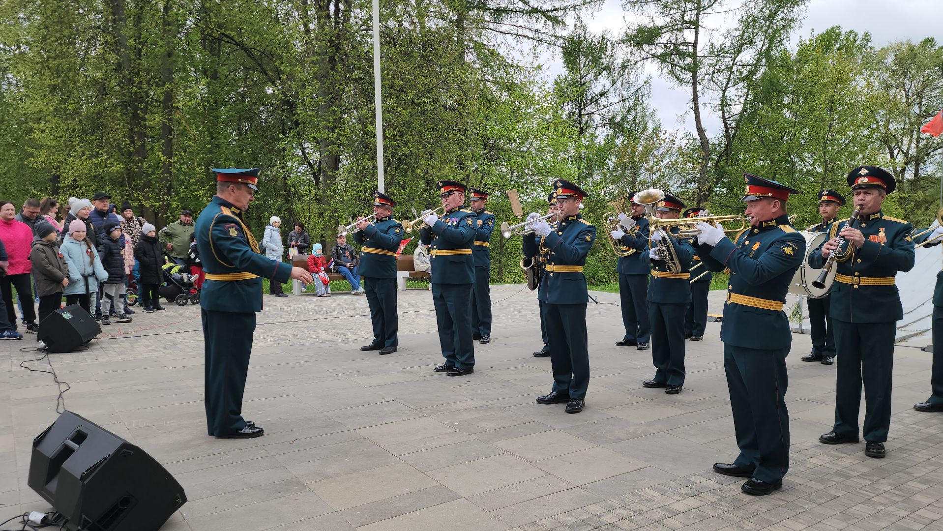 Истра, День Победы, 9 мая, Парк,