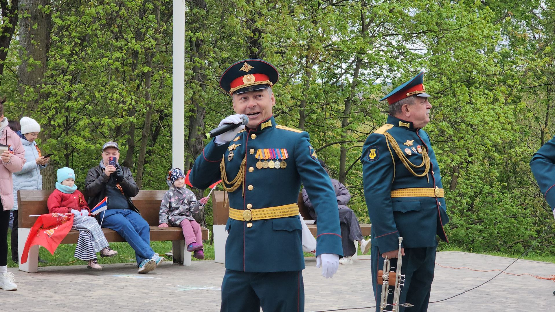 Истра, День Победы, 9 мая, Парк,