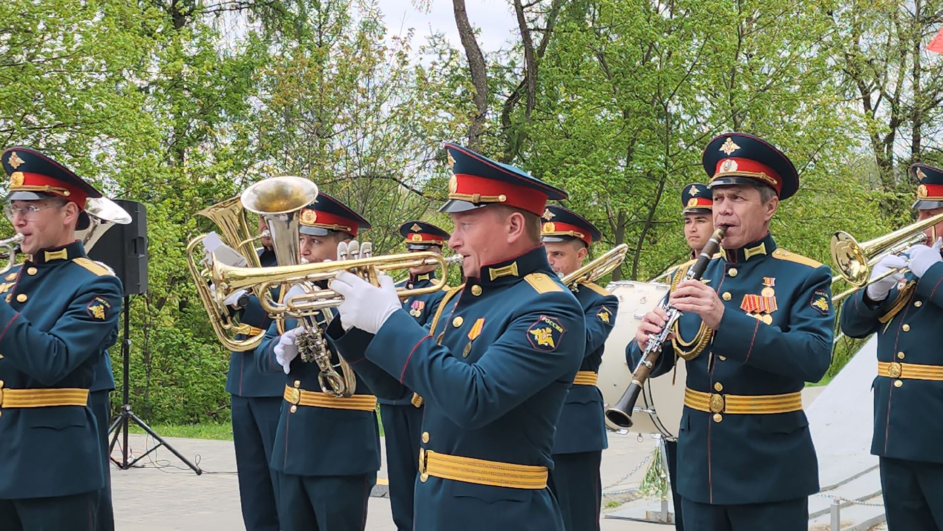 Истра, День Победы, 9 мая, Парк,