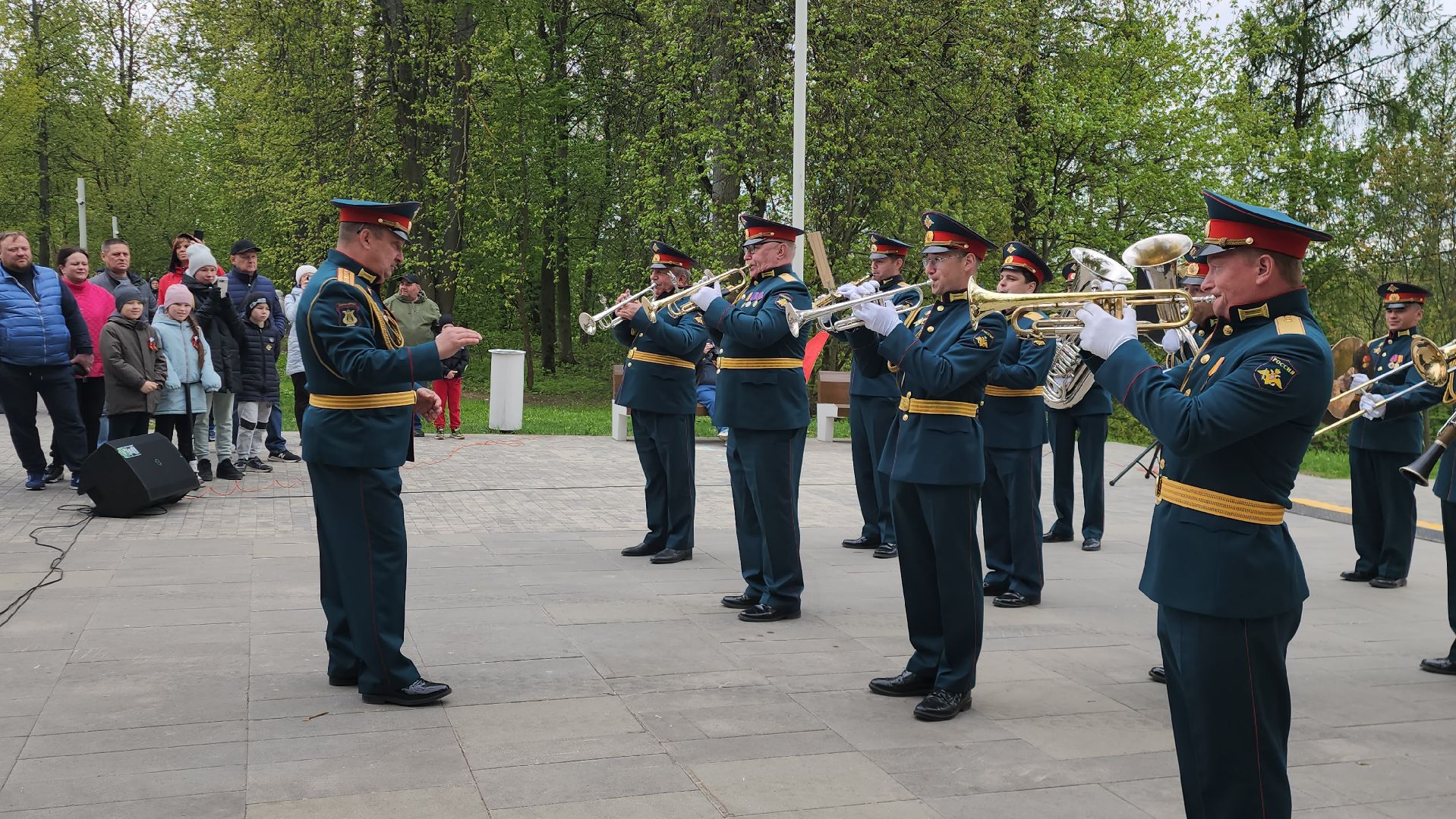 Истра, День Победы, 9 мая, Парк,