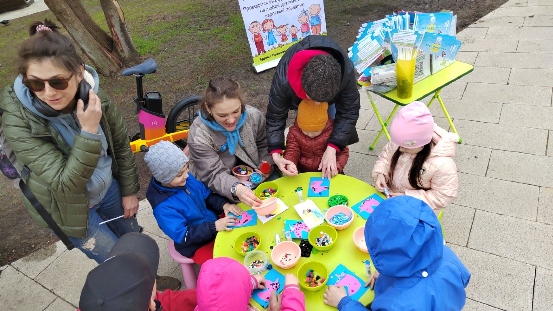 Пушкино, творчество, дети, общество, весна в Подмосковье, мастер-класс, 1 мая