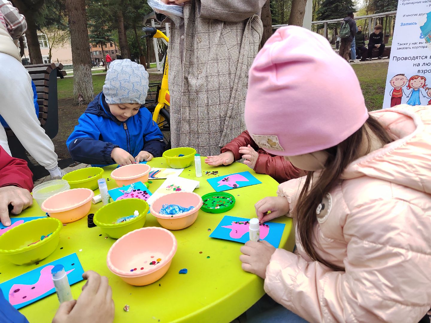 Пушкино, творчество, дети, общество, весна в Подмосковье, мастер-класс, 1 мая