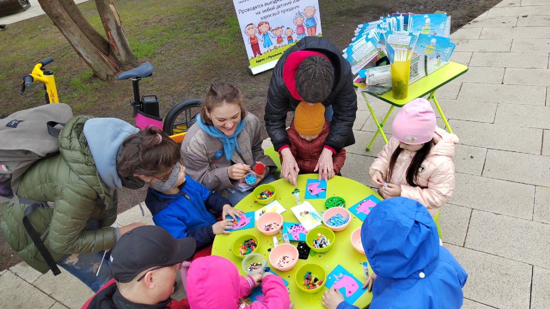 Пушкино, творчество, дети, общество, весна в Подмосковье, мастер-класс, 1 мая