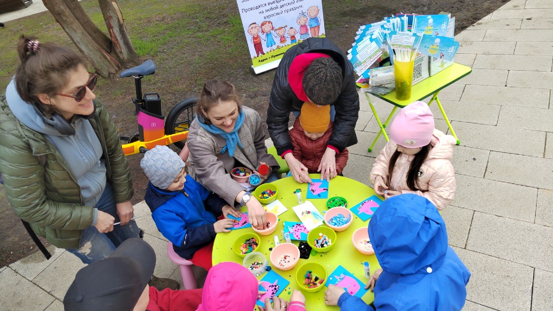 Пушкино, творчество, дети, общество, весна в Подмосковье, мастер-класс, 1 мая