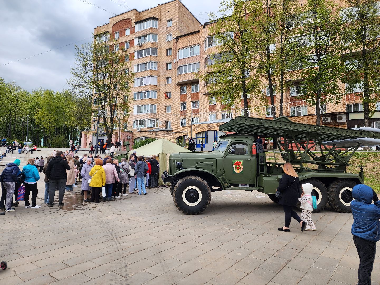 красноармейск, городской округ пушкинский, день победы 2025, катюша, 80 - летие победы,
