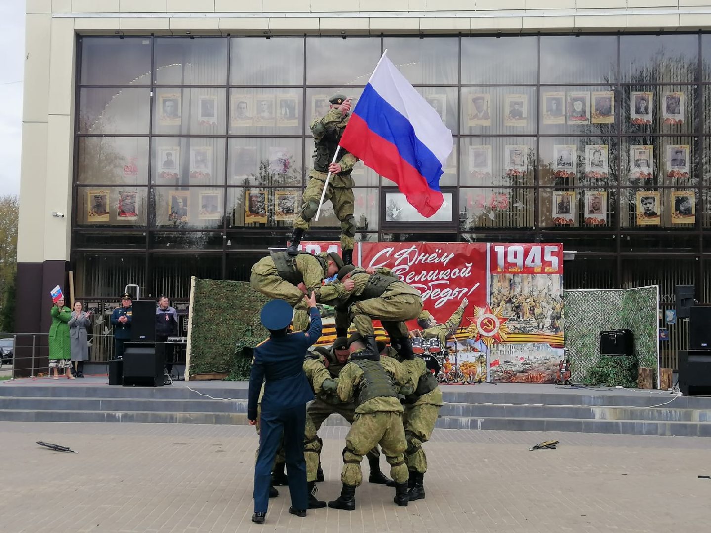 рукопашный армейский бой, городской округ восход, показательное выступление , кдц, день победы 2025,