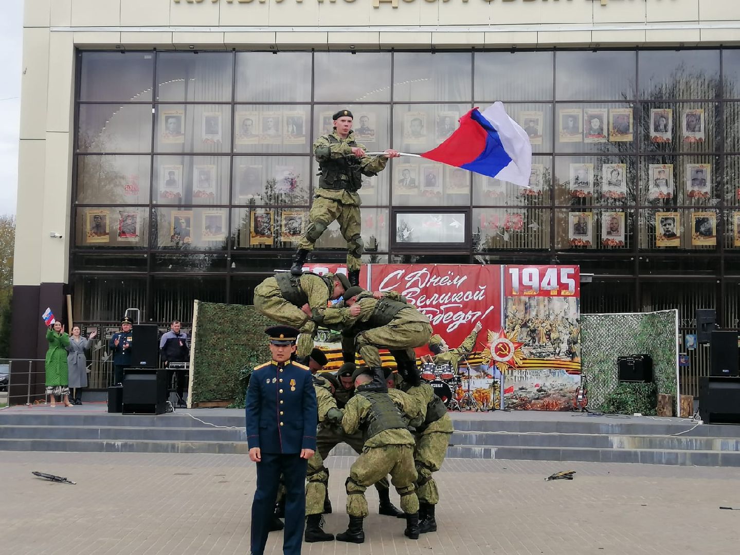 рукопашный армейский бой, городской округ восход, показательное выступление , кдц, день победы 2025,