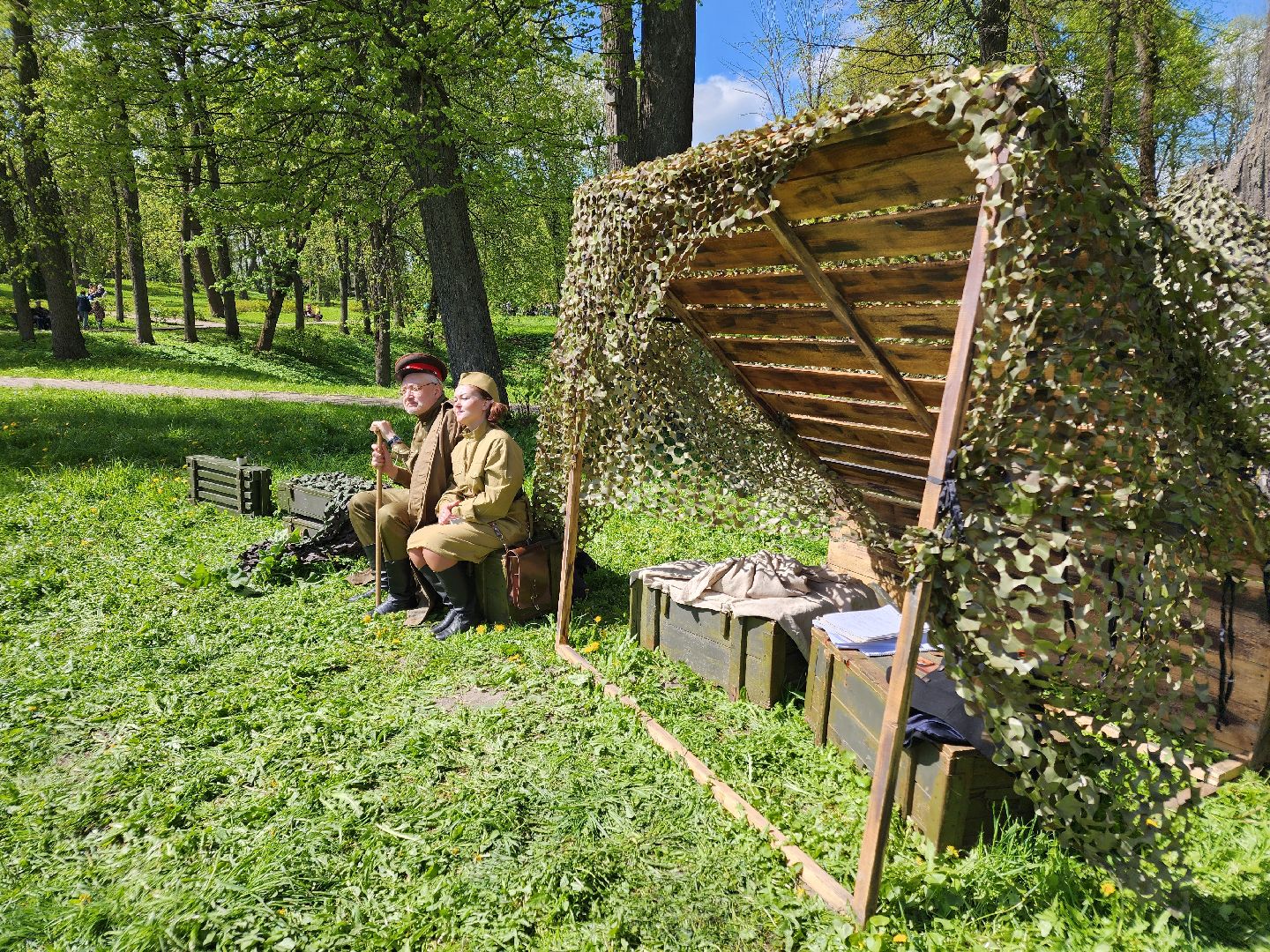 Чехов, городской парк, праздничная программа, культурно-массовые мероприятия, анимация, конкурсы, игры, песни и танцы, чтение стихов, концерт, мастер-классы, полевая кухня, фотозоны, День Победы,
