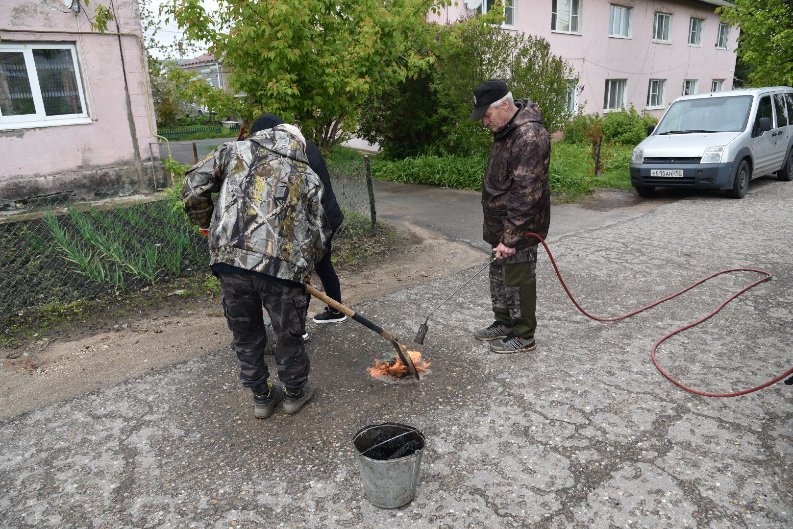 лотошино, добродел, благоустройство, ямочный ремонт,