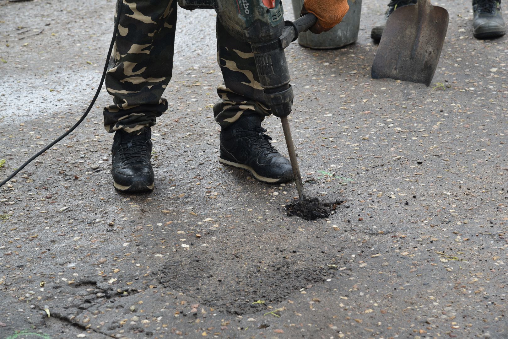 лотошино, добродел, благоустройство, ямочный ремонт,