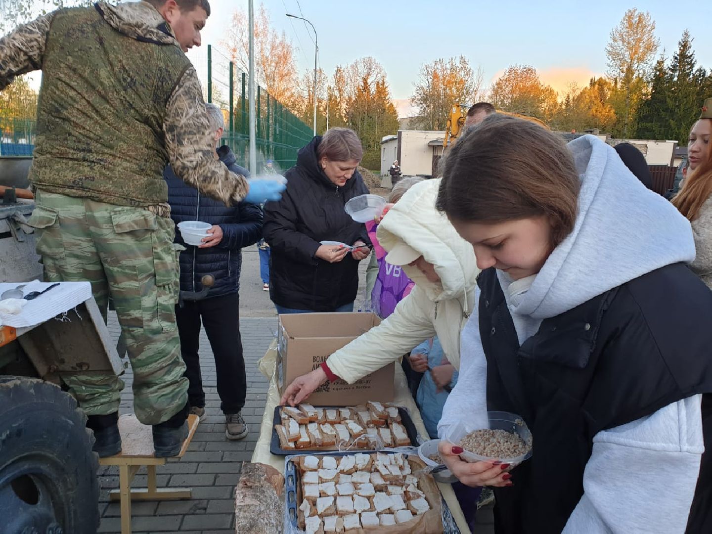 9 мая, полевая кухня,  городской округ восход, полевая каша,
