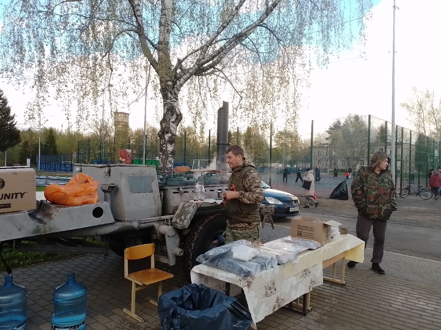 9 мая, полевая кухня,  городской округ восход, полевая каша,