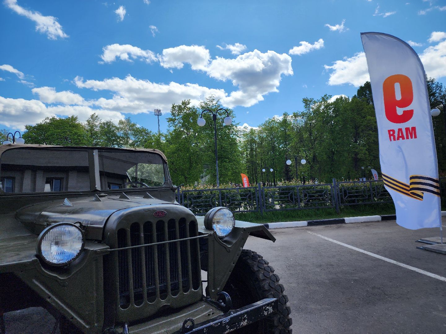 День Победы, Выставка, военная техника,