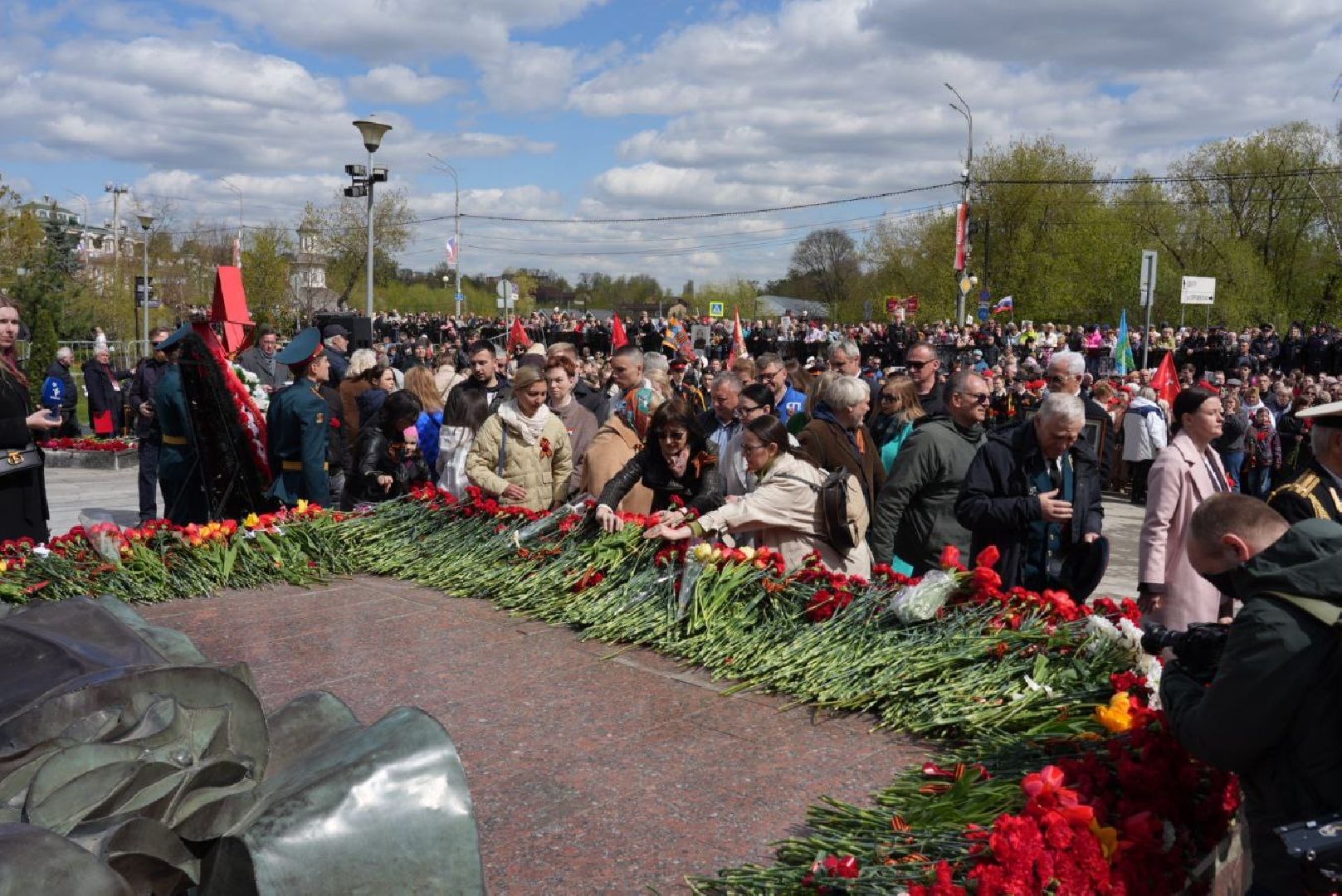 сергиев посад, сергиево-посадский городской округ, 9 мая, день победы , память, вечный огонь ,