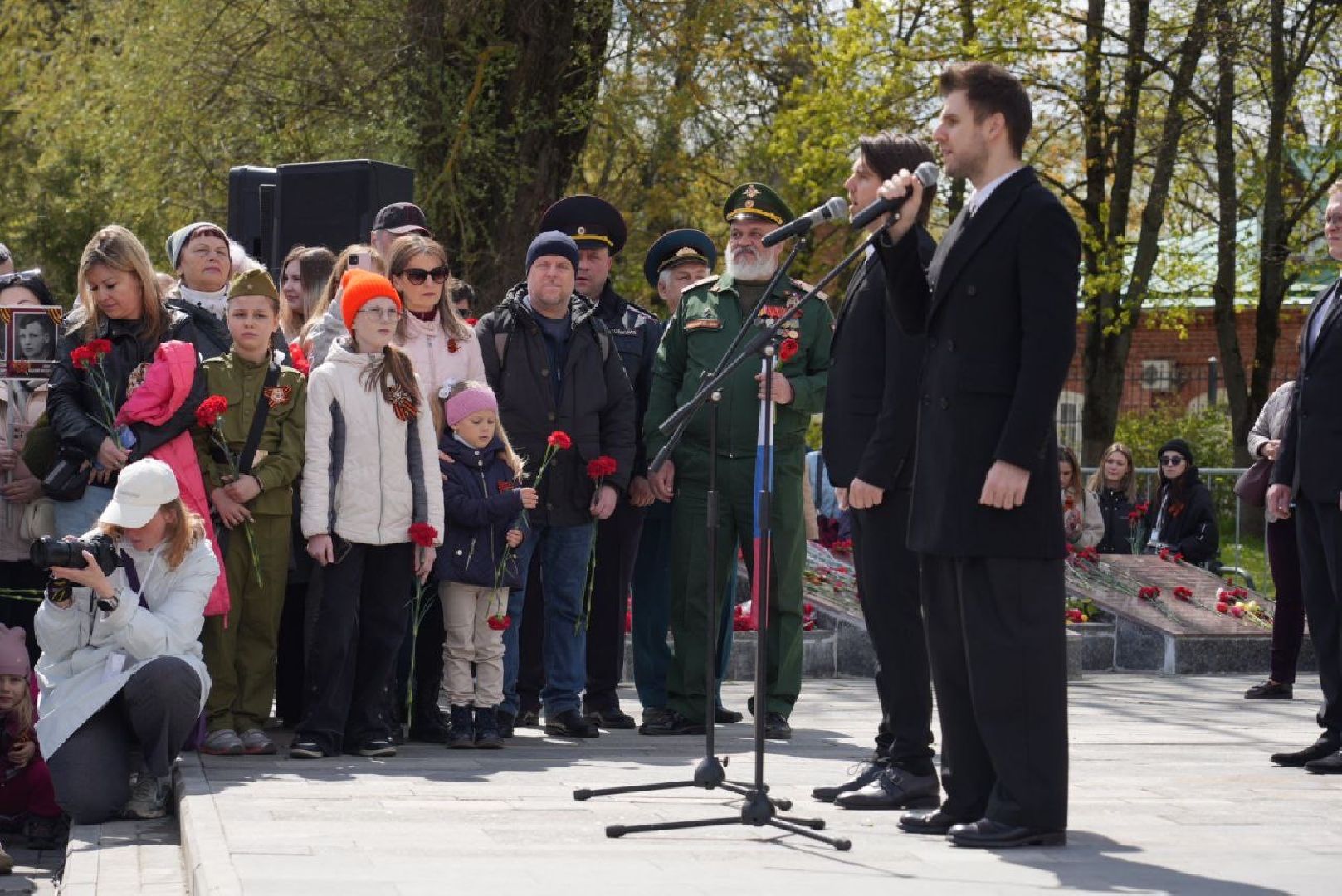 сергиев посад, сергиево-посадский городской округ, 9 мая, день победы , память, вечный огонь ,