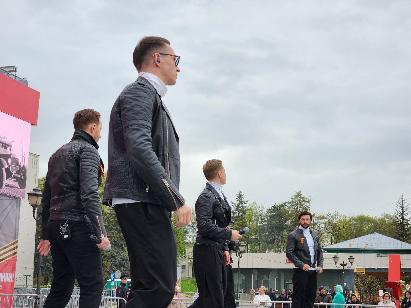 сергиев посад, 9 мая, 80-летие победы, группа пятеро, концерт,