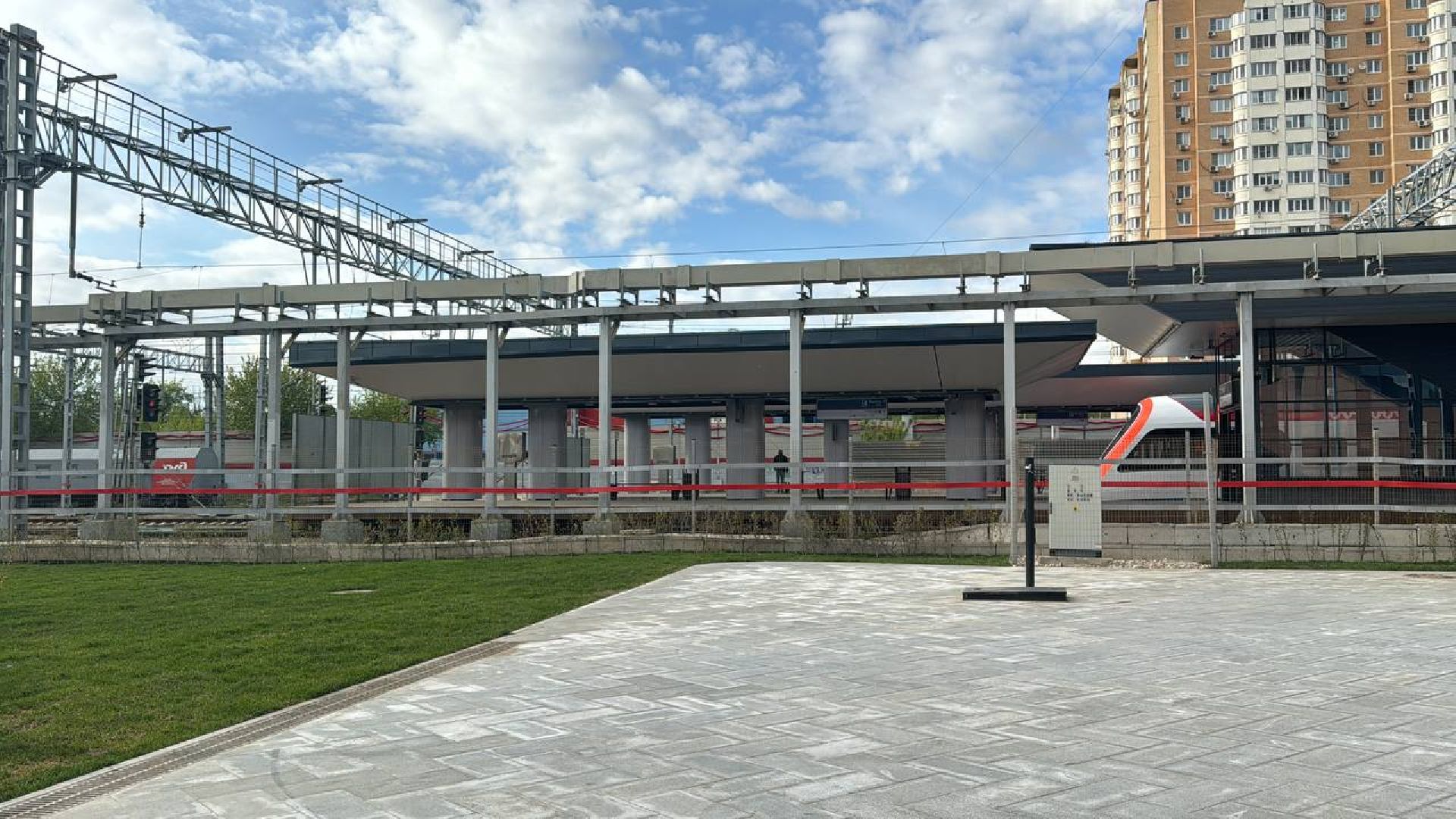 сквер, станция железнодорожная, 80-летие великой победы,